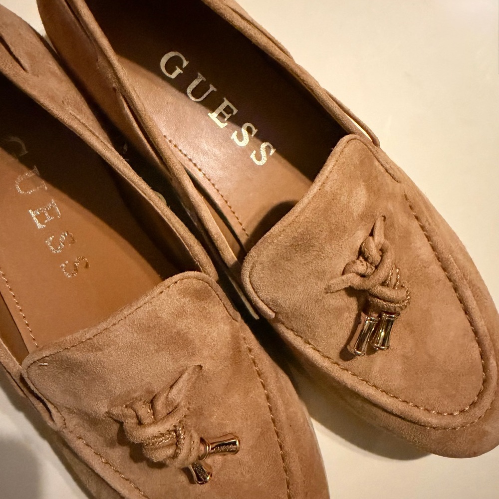 Guess Aryana Suede Loafers